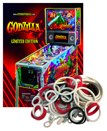 Godzilla (Stern) Rubber Set - Image 1