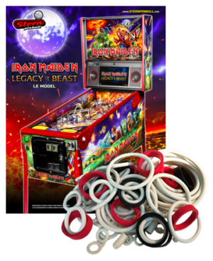 Iron Maiden Legacy Of The Beast Rubber Set