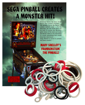 Mary Shelley's Frankenstein Rubberset