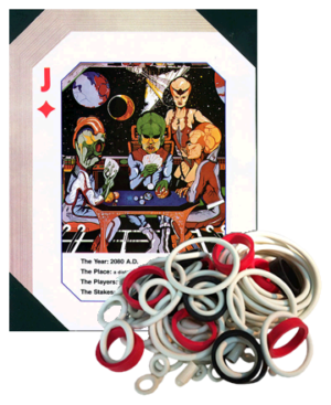 Alien Poker Rubber Set