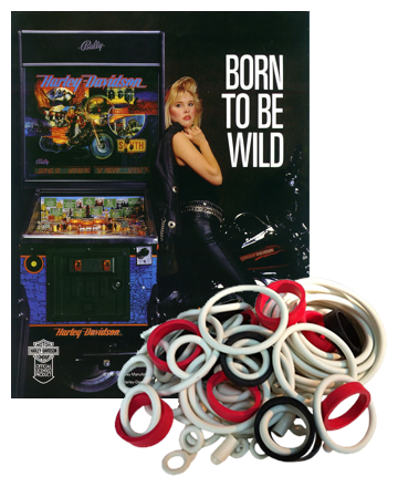 Harley Davidson (Bally) Rubberset - Image 1