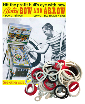Bow and Arrow Rubberset - Image 1