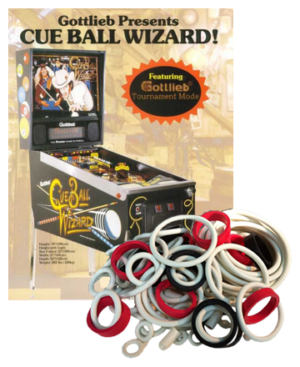 Cue Ball Wizard Rubberset