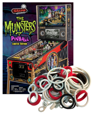 The Munsters Rubber Set