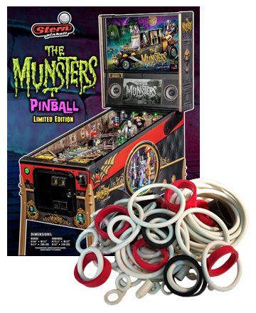 The Munsters Rubber Set - Image 1