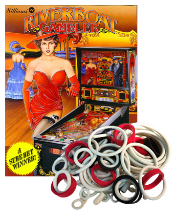 Riverboat Gambler Rubber Set - Image 1