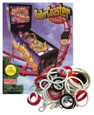 Roller Coaster Tycoon Rubberset