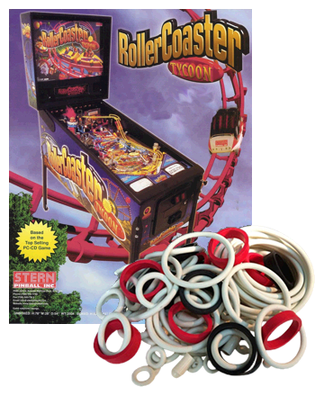 Roller Coaster Tycoon Rubberset