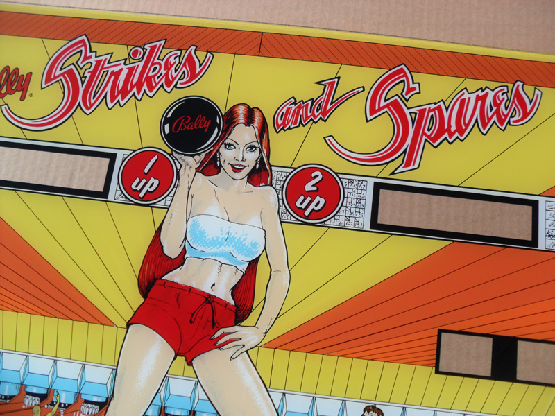 Strikes and Spares Backglass - Image 2