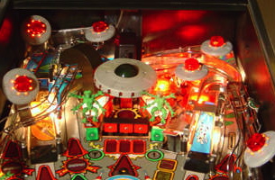 Attack from Mars Mini-Saucer LED Kit GREEN - Image 1