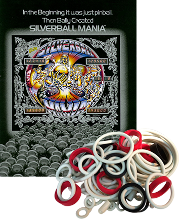Silverball Mania rubberset - Image 1