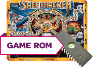 Safe Cracker CPU Game Rom