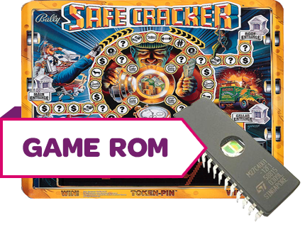 Safe Cracker CPU Game Rom - Image 1