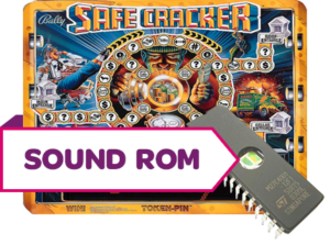 Safe Cracker CPU Sound Rom U2