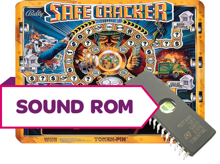 Safe Cracker CPU Sound Rom U2 - Image 1