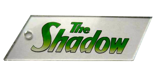 The Shadow Plastic Key Fob - Image 1