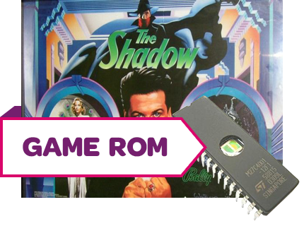 The Shadow CPU Game Rom - Image 1