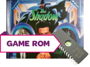 The Shadow CPU Game Rom LH-6