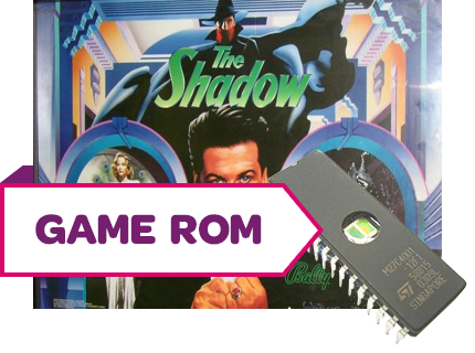 The Shadow CPU Game Rom LH-6 - Image 1