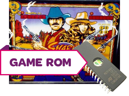 Sharpshooter II CPU Game Rom B - Image 1