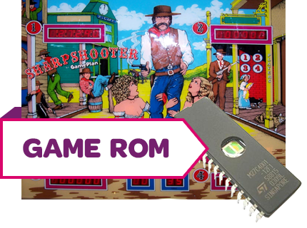 Sharpshooter CPU Game Rom C - Image 1