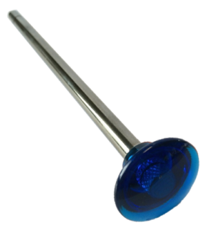 Ball Shooter Rod Transparent Blue Knob