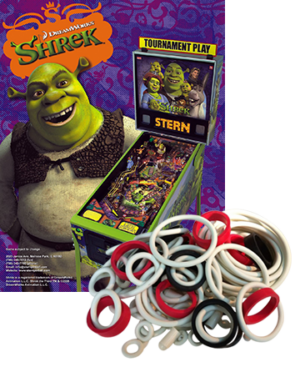 Shrek Rubberset