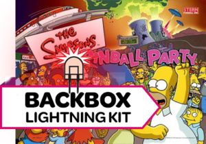 Simpsons Pinball Party Backbox Lightning Kit