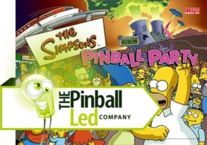 The Simpsons Pinball Party UltiFlux Playfield LED Set