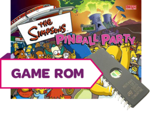The Simpsons Pinball Party CPU Game Rom