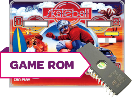 Skateball CPU Game Rom Set - Image 1