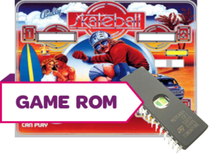 Skateball CPU Game Rom Set (Alternate Set Rev. 3)
