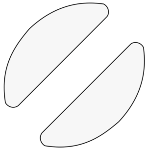 Playfield Slingshots Protectors Clear