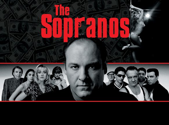 The Sopranos Alternate Translite - Image 1