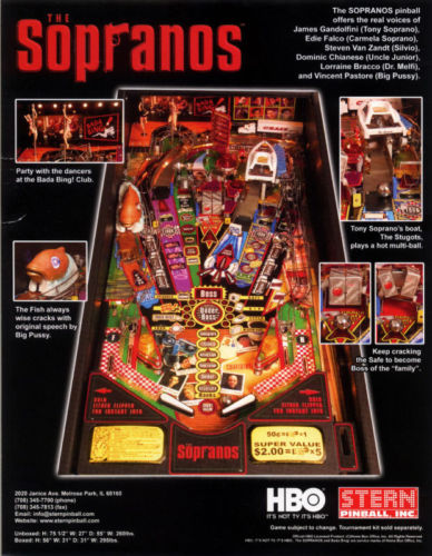 Sopranos Flyer - Image 2