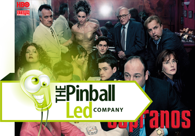 The Sopranos UltiFlux Playfield LED Set