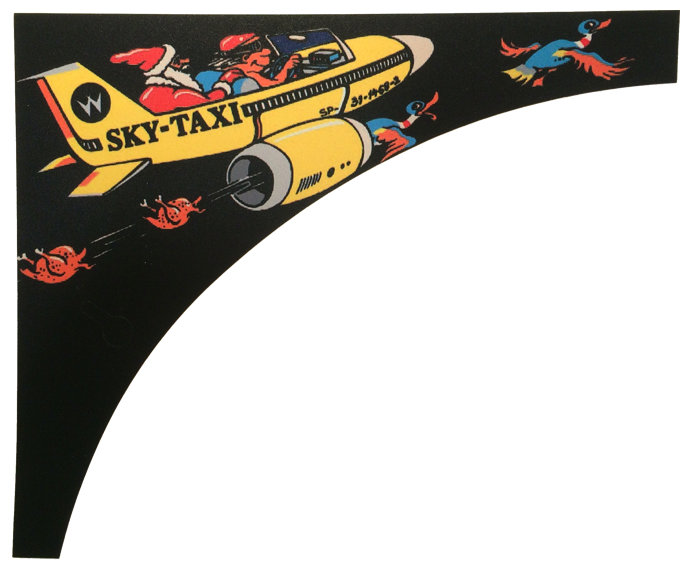 Taxi Departure Ramp Decal - Image 1