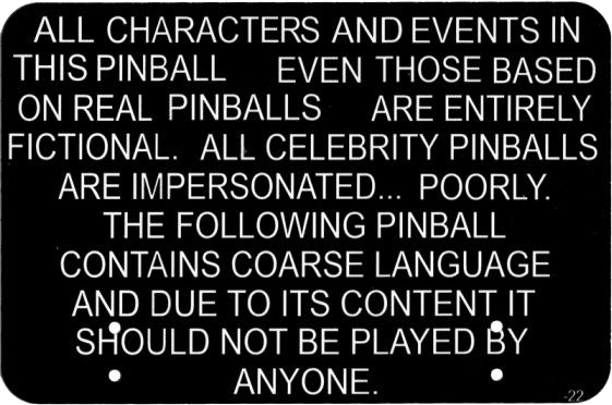 South Park Adult Warning Topper Plate - Image 1