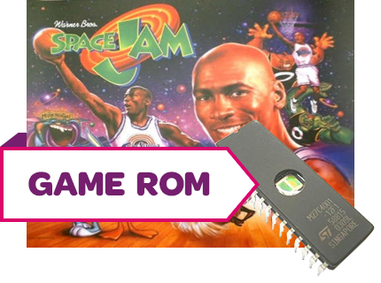 Space Jam Game/Display Rom Set - Image 1