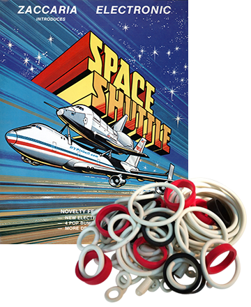 Space Shuttle Rubber Set (Zaccaria)