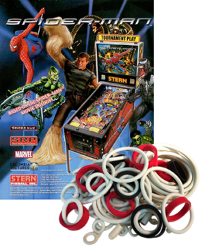 Spider-Man Rubberset