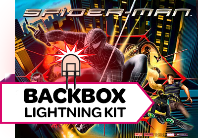Spider-Man Black Backbox Lightning Kit - Image 1