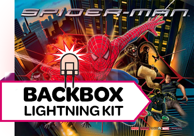 Spider-Man Red Backbox Lightning Kit - Image 1