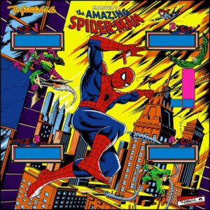 The Amazing Spider-Man Backglass