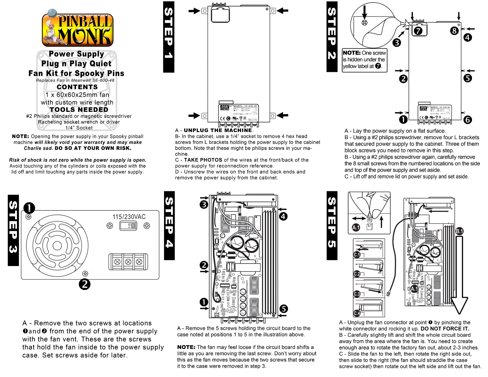 Spike Plug n Play Quiet Fan Kit (300W Power Supply) - Image 3