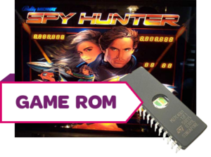 Spy Hunter CPU Game Rom Set