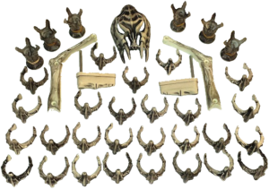 Scared Stiff Bony Beast Glow in the Dark Set 2.0