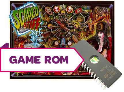 Scared Stiff CPU Game Rom - Image 1