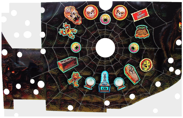 Scared Stiff Backbox Spider Plastic - Image 5