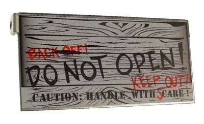 Scared Stiff Crate Door and Decal - Image 1